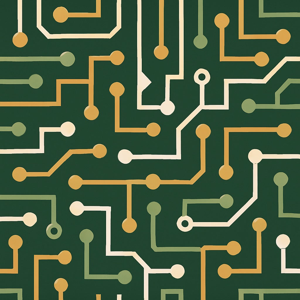 Structured Light Flowing Along Printed Paths - Square Pattern