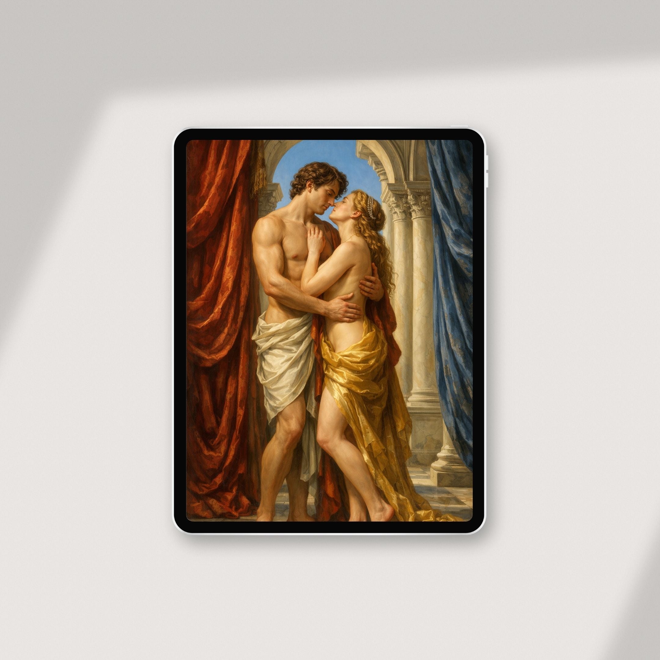 Where Flesh Meets Marble Serenity