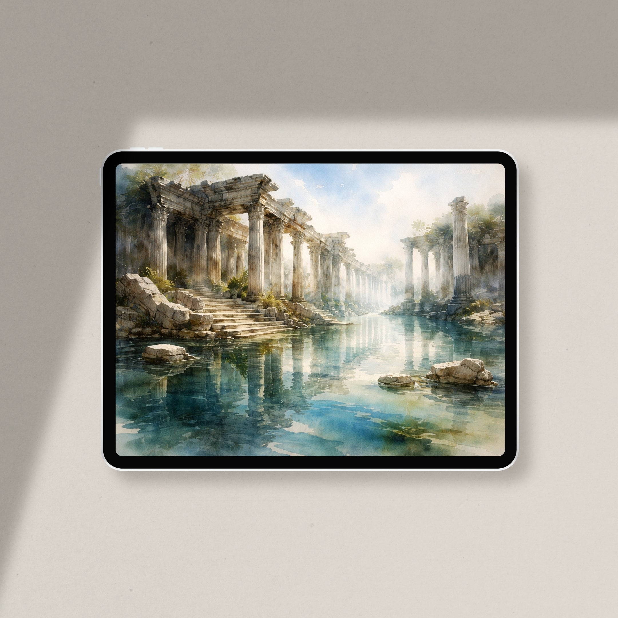 Where Marble Dreams Beneath Still Waters